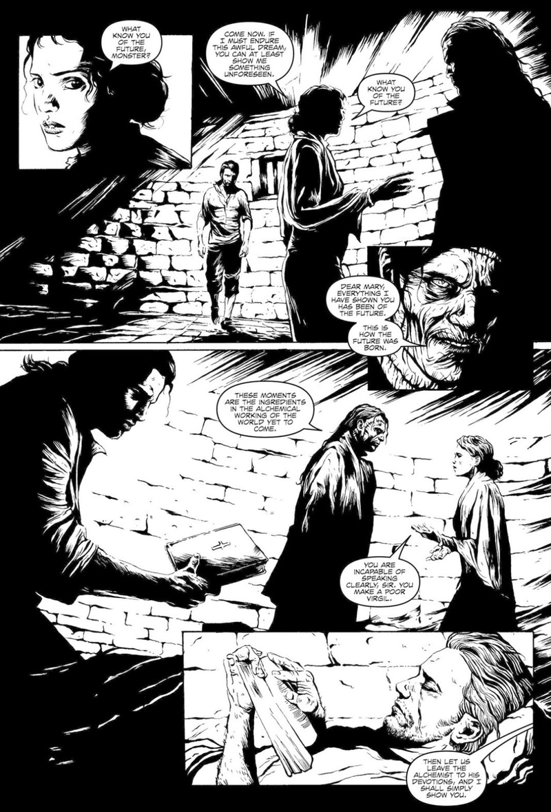 Illustration for article titled Frankenstein's Womb is the Spiritual Antithesis to From Hell
